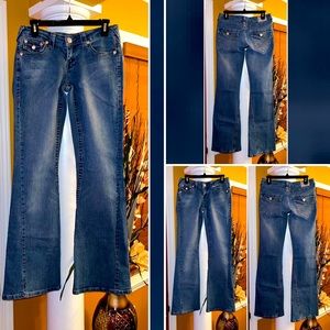 トゥルーレリジョン デニム 503 フレア y2k 28インチ True Religion - True Religion トゥルーレリジョン 503ブーツ